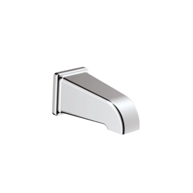 Square tub spout