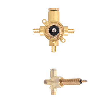 Independent diverter – PEX connection Independent diverter – PEX connection