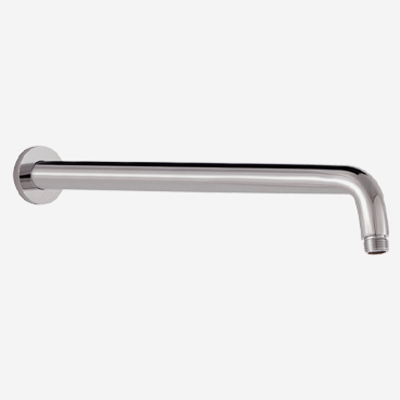 18" wallmount shower arm w/ round flange