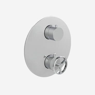 Garniture pour valve thermostatique Uniplex avec déviateur à 2 voies