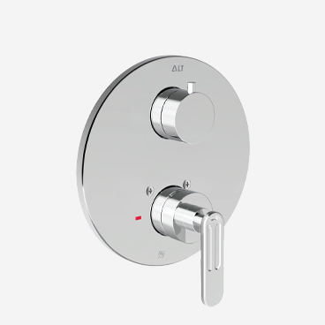 Garniture pour valve à pression équilibrée Uniplex avec déviateur à 2 voies