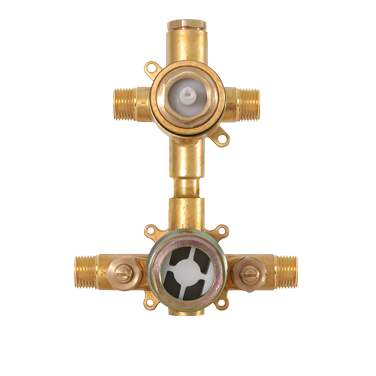 Uniplex pressure balance valve with diverter – NPT/sweat connection Uniplex pressure balance valve with diverter – NPT/sweat connection