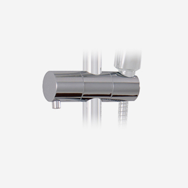 Handshower holder for round shower rails Handshower holder for round shower rails