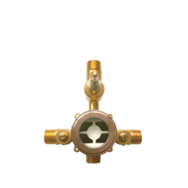 Pressure balance valve with diverter – NPT/sweat connection Pressure balance valve with diverter – NPT/sweat connection